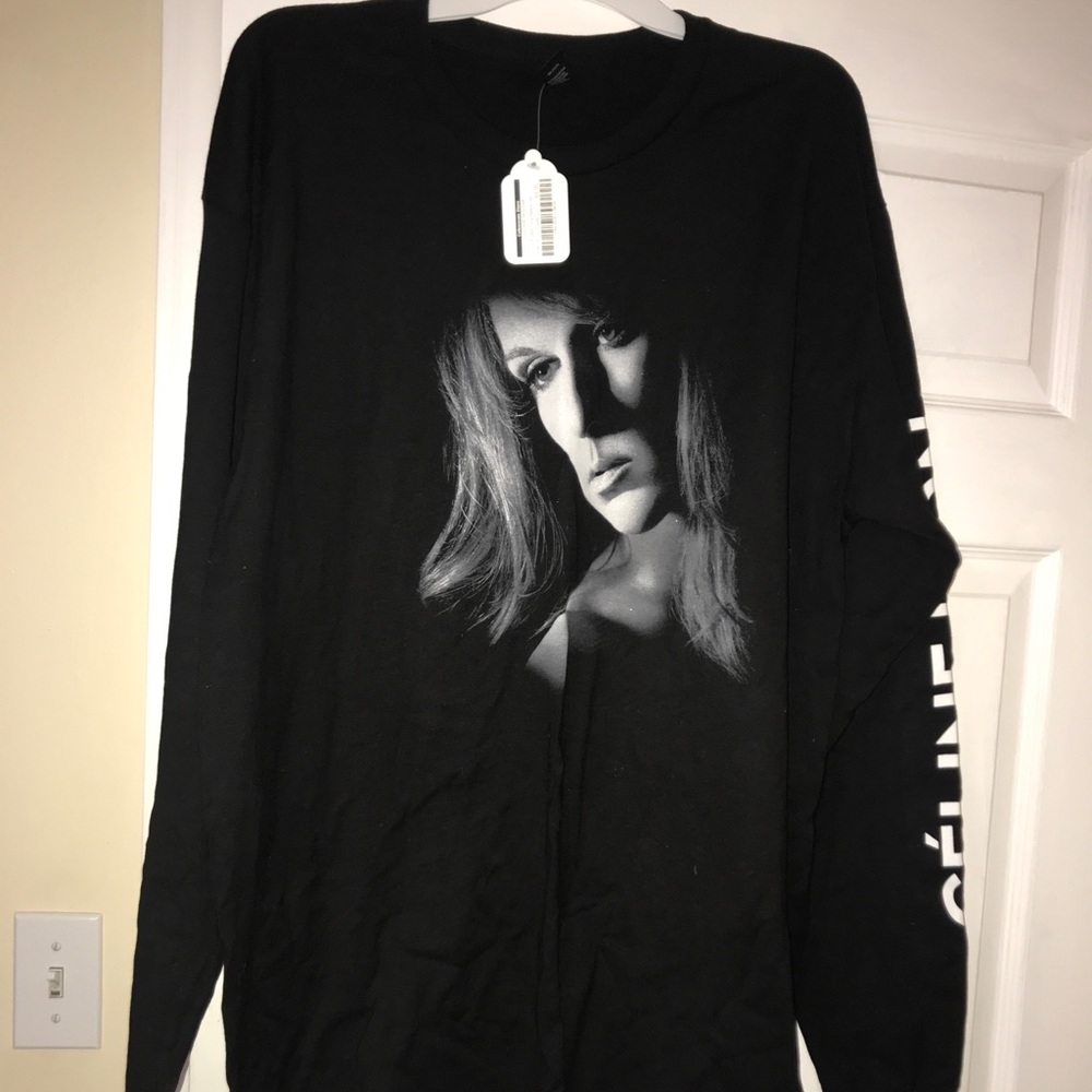 Celine dion long sleeve shirt